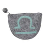 Felt coin or Clutch Purse Featuring Your Zodiac Sign - - The Village Country Store 