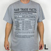 Unisex Fair Trade Tee Shirt Fair Trade Facts - Freeset - The Village Country Store 