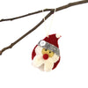 Hand Felted Christmas Ornament: Santa - Global Groove (H) - The Village Country Store 