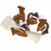 Llama Napkin Rings, Set of Four Chocolate - Global Groove (T) - The Village Country Store 