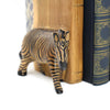 Carved Wood Zebra Book Ends, Set of 2 - The Village Country Store