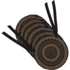 Farmhouse Jute Chair Pad Set of 6 - The Village Country Store 