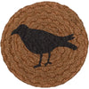 Heritage Farms Crow Jute Coaster Set of 6 - The Village Country Store 