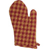 Burgundy Star Oven Mitt - The Village Country Store 