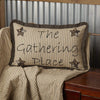 Farmhouse Star Gathering Place Pillow 14x22 - The Village Country Store 