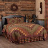 Heritage Farms Queen Quilt Set; 1-Quilt 90Wx90L w/2 Shams 21x27 - The Village Country Store 