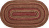 Cider Mill Jute Rug Oval w/ Pad 27x48 - The Village Country Store 