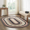 Colonial Star Jute Rug Oval w/ Pad 60x96 - The Village Country Store 