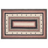 Colonial Star Jute Rug Rect w/ Pad 60x96 - The Village Country Store 
