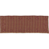 Burgundy Star Runner Woven 13x36 - The Village Country Store 