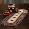 Colonial Star Jute Oval Runner 13x36 - The Village Country Store 