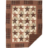 Abilene Star Quilted Throw 70x55 - The Village Country Store 