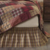 Wyatt King Bed Skirt 78x80x16 - The Village Country Store 