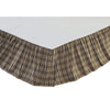 Wyatt King Bed Skirt 78x80x16 - The Village Country Store 