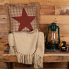 Dawson Star Applique Pillow 18x18 - The Village Country Store 