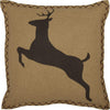 Dawson Star Deer Pillow 12x12 - The Village Country Store 