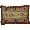 Dawson Star On Cabin Time Pillow 14x22 - The Village Country Store 