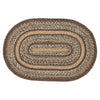 Espresso Jute Rug Oval w/ Pad 20x30 - The Village Country Store 