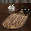 Espresso Jute Oval Runner 13x36 - The Village Country Store 