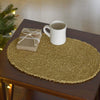 Dyani Gold Placemat Set of 6 12x18 - The Village Country Store 
