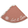 Let It Snow Tree Skirt 48 - The Village Country Store 