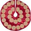 Memories Red Mini Tree Skirt 21 - The Village Country Store 