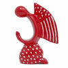 Praying Angel Soapstone Sculpture - Red Finish - The Village Country Store 