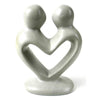 Soapstone Lovers Heart Natural - 4 Inch - The Village Country Store 