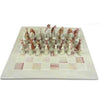 Hand Carved Soapstone Animal Chess Set - 15" Board - Smolart - The Village Country Store 