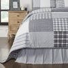Sawyer Mill Black Queen Bed Skirt 60x80x16 - The Village Country Store 