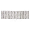 Frayed Lattice Oatmeal Valance 16x90 - The Village Country Store 