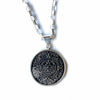 Alpaca Silver Aztec Calendar Pendant with Chain - The Village Country Store 