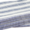 Market Place Blue Ticking Stripe Fabric 3yds #1 110 Width