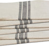 Market Place Gray Grain Sack Stripe Fabric 3yd #2 110 Width