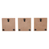 Boo You Can't Scare Me Fraidy Cat MDF Blocks Set of 3 5x5x1