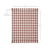 Dusty Rose Woven Check Throw Blanket with Fringe 50x60