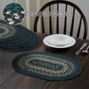 Pine Grove Jute Oval Placemat Set of 6 12x18