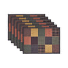 Heritage Farms Quilted Placemat Set of 6 13x19