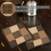 Kettle Grove Pot Holder Patchwork Blocks Set of 2 8x8