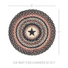 Colonial Star Jute Trivet 15 inch Diameter Set of 3