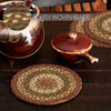 Tea Cabin Jute Trivet 8 Set of 3