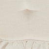 April & Olive Chair Pad Simple Life Flax Natural Cotton Blend Chair Pad - 15.5x17 Cushioned Seat Cushion - VHC Brands
