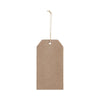 April & Olive Ornament Spring In Bloom Bunny In Vest MDF Tag Ornament w/ Twine 7x3.75x0.5