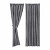 Annie Buffalo Black Check Blackout Panel 84x50 - The Village Country Store