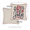 April & Olive Pillow 4th Of July Pillow 18x18