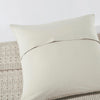 April & Olive Pillow Cover VHC Brands Waffle Weave Natural Pillow Covers 24x24 (Set of 2) - Farmhouse Boho Decorative Throw Pillow Shams for Bedroom & Living Room Decor