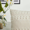 April & Olive Pillow Cover VHC Brands Waffle Weave Natural Pillow Covers 24x24 (Set of 2) - Farmhouse Boho Decorative Throw Pillow Shams for Bedroom & Living Room Decor