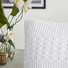 April & Olive Pillow Cover VHC Brands Waffle Weave White Body Pillow Cover, 20x54 - Farmhouse Boho Decorative Pillow Cover / Sham