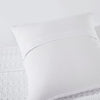 April & Olive Pillow Cover VHC Brands Waffle Weave White Pillow Cover Set (2-Pack) - 24x24 Farmhouse Boho Decorative Throw Pillow Shams for Bedroom & Living Room Decor