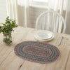 Multi Jute Oval Placemat 13x19 - The Village Country Store 